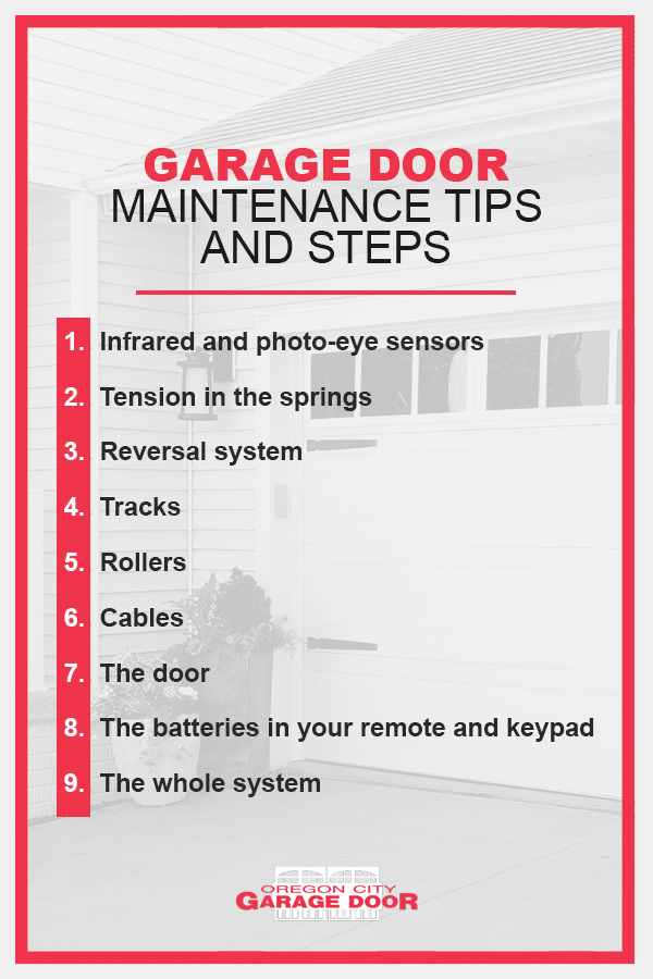 Garage Door Maintenance Guide Oregon, How Often Should You Have Your Garage Door Serviced