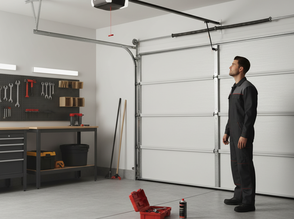 Garage door repair service