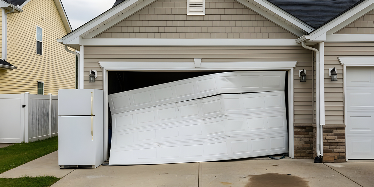 How to Fix a Detached Garage Door